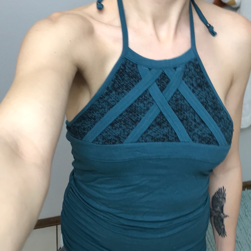 Nomads Hempwear Halter Top Green